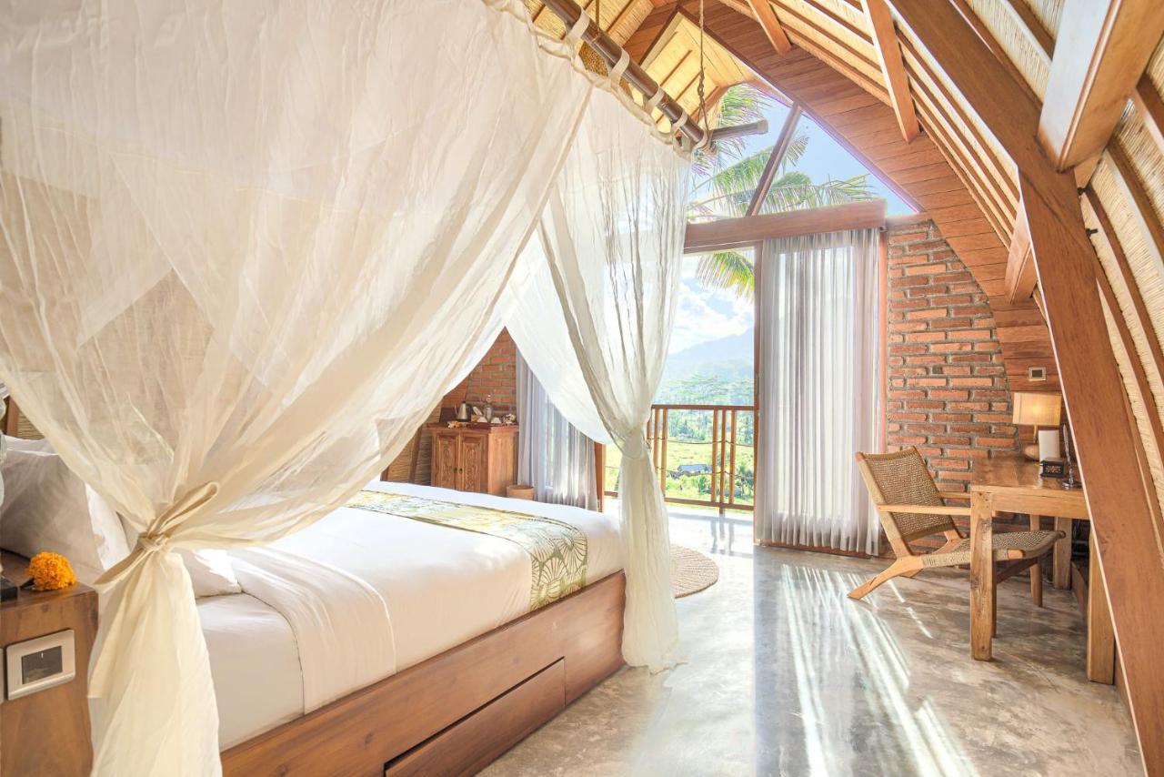 Romantic Barn With Mt. Agung Views Sidemen (Bali) Exterior foto